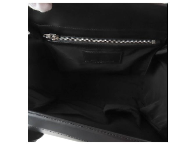 Borsa a tracolla Alexander Wang in pelle di vitello nera Nero - vista 9