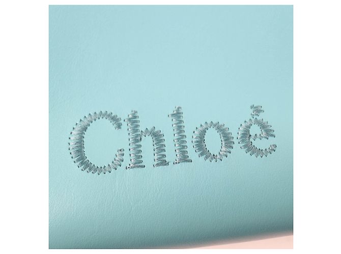 Saco Micro Tote Chloé Sense Azul - vista 10