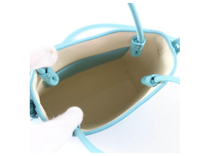 Saco Micro Tote Chloé Sense Azul - vista 9