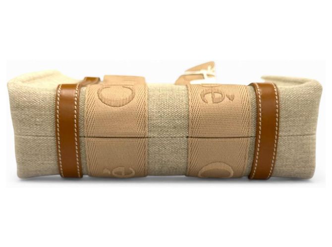 Chloé Woody Small Tote Bag Beige - Ansicht 5