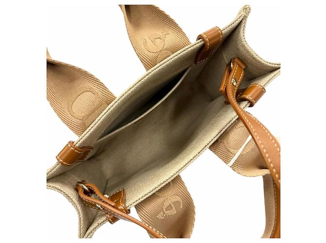 Chloé Woody Small Tote Bag Beige - Ansicht 9