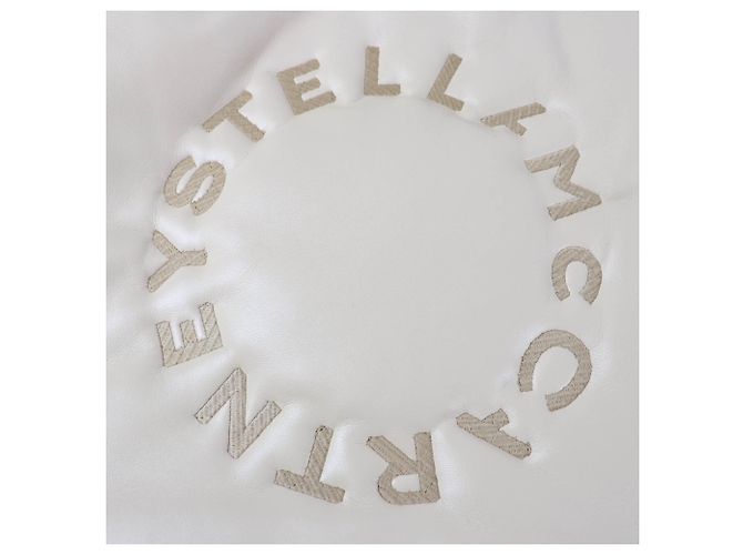 Stella Mc Cartney Stella McCartney Logo Puffy Tote Bag Beige - Ansicht 9