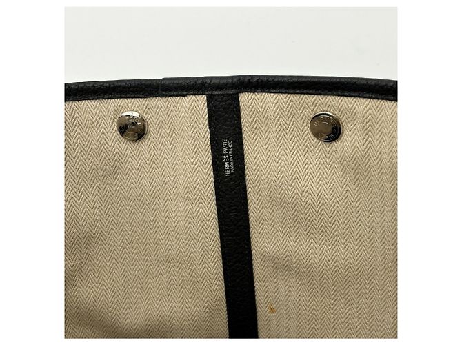 Hermès Borsa Tote Hermes Garden PM Nero - vista 16
