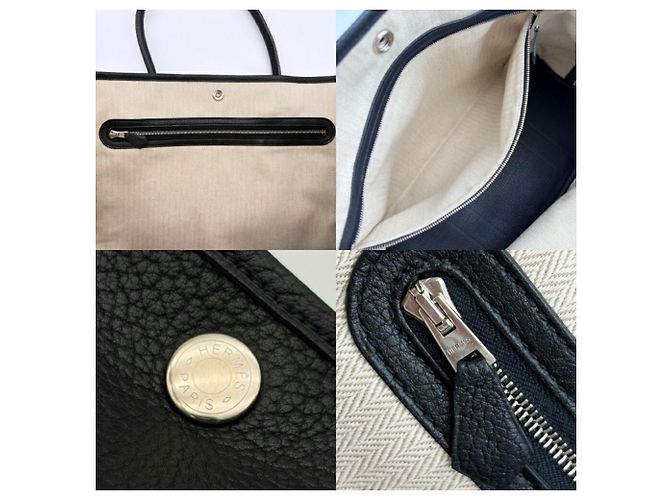 Hermès Borsa Tote Hermes Garden PM Nero - vista 19