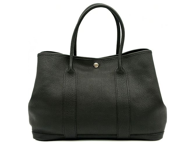 Hermès Borsa Tote Hermes Garden PM Nero - vista 2