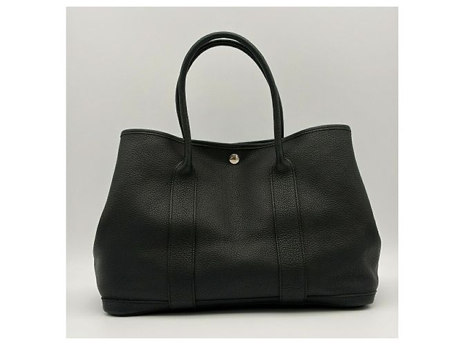Hermès Borsa Tote Hermes Garden PM Nero - vista 3