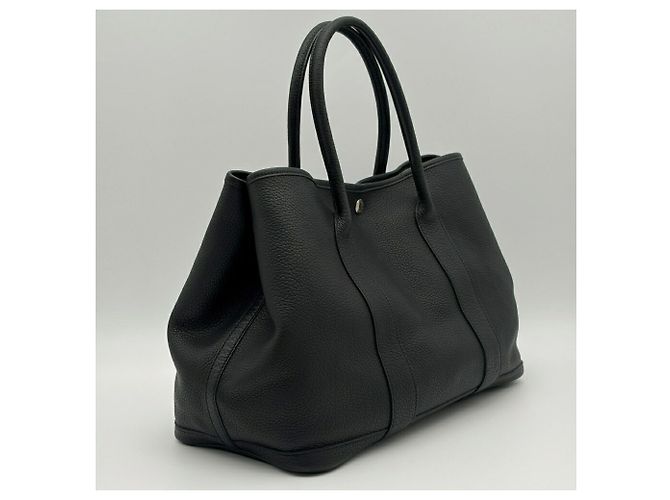 Hermès Borsa Tote Hermes Garden PM Nero - vista 4