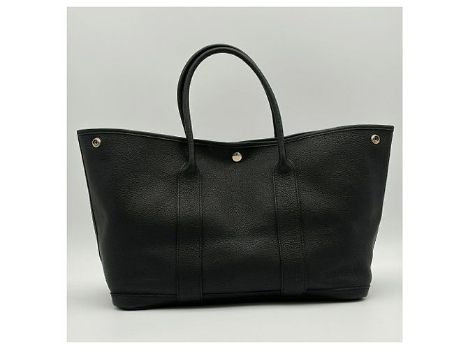 Hermès Borsa Tote Hermes Garden PM Nero - vista 5