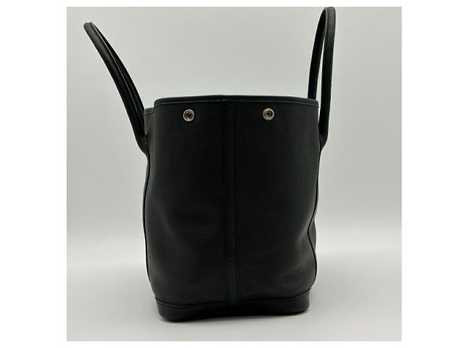 Hermès Borsa Tote Hermes Garden PM Nero - vista 6