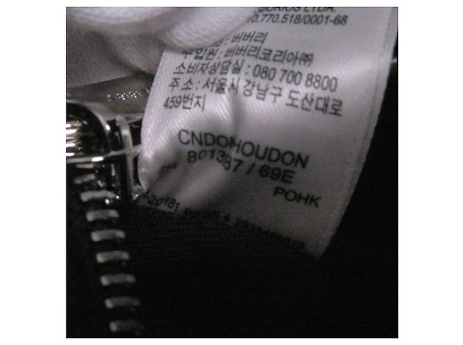 Burberry Check Pattern Messenger Bag Black - view 12