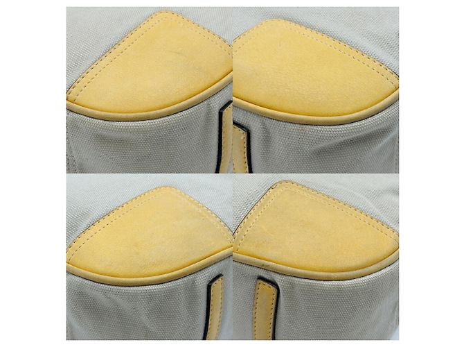 Bolso de hombro Loewe Anagram Beige Amarillo - vista 13