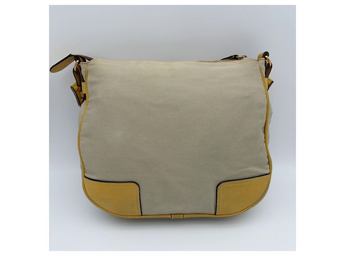 Bolso de hombro Loewe Anagram Beige Amarillo - vista 3
