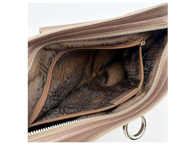 Borsa Salvatore Ferragamo Gancini Marissa Bronzo - vista 18
