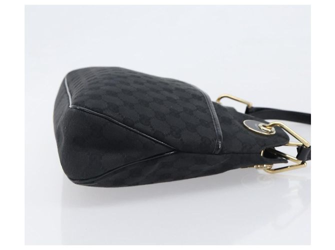 Tote Gucci Twins em Canvas GG e Couro Large Preto - vista 5