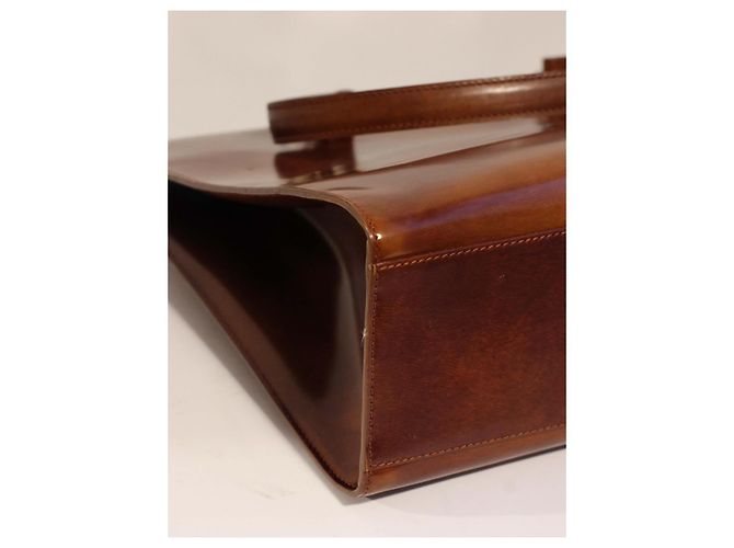 Borsa tote Cartier in pelle Tabacco Marrone - vista 10