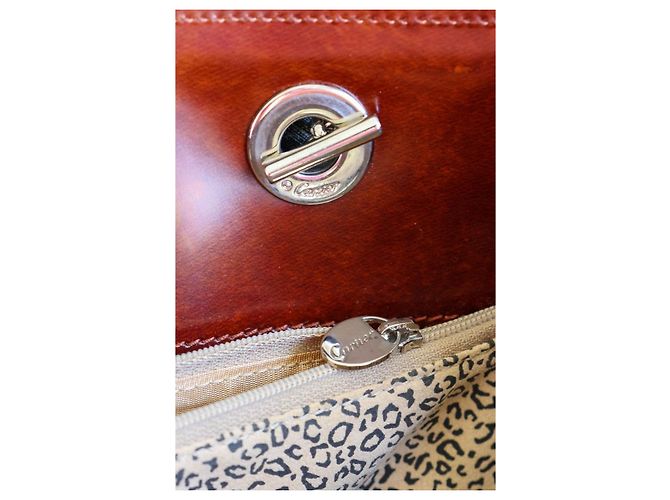 Borsa tote Cartier in pelle Tabacco Marrone - vista 15