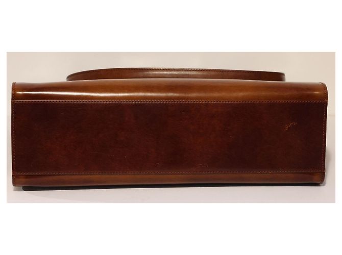 Borsa tote Cartier in pelle Tabacco Marrone - vista 9