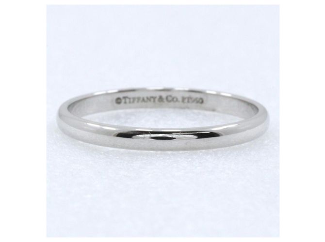 Tiffany & Co. Alliance de mariage Classic Platine 2mm Argenté - vue 2