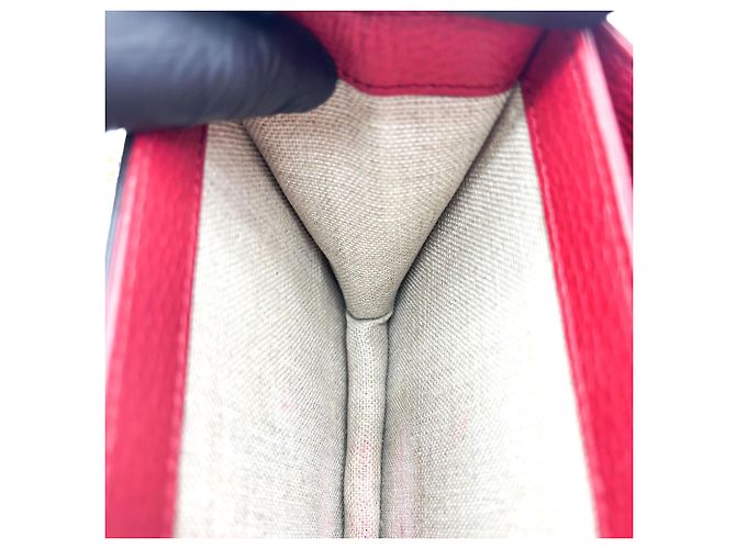 Gucci Interlocking Leather Small Rot - Ansicht 5
