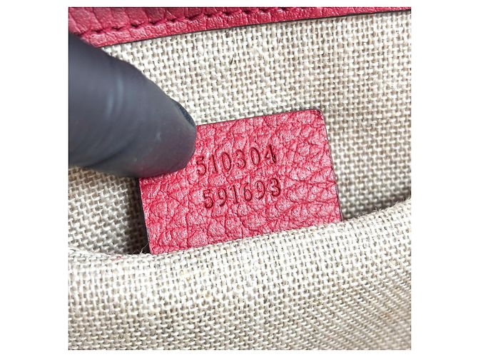 Gucci Interlocking Leather Small Rot - Ansicht 7