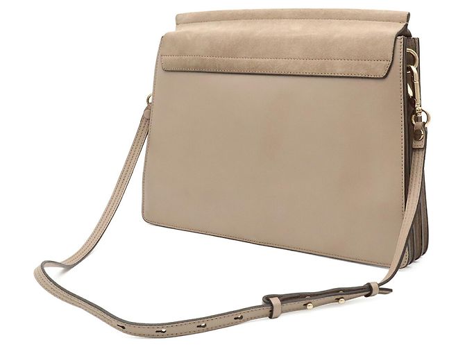 Borsa a tracolla Chloé Faye in Grayish Grigio - vista 3