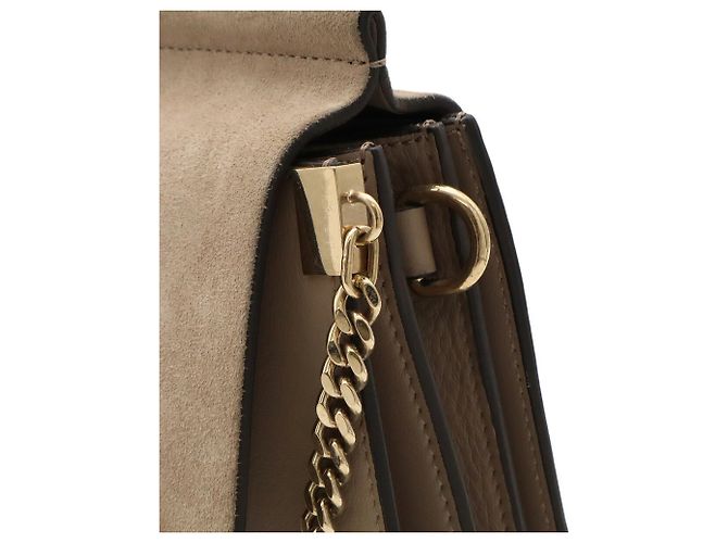 Borsa a tracolla Chloé Faye in Grayish Grigio - vista 7