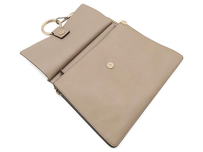 Borsa a tracolla Chloé Faye in Grayish Grigio - vista 8