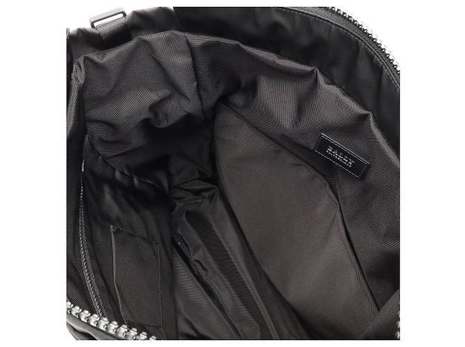 BALLY Große Gestreifte Tote Bag Schwarz Rot - Ansicht 9