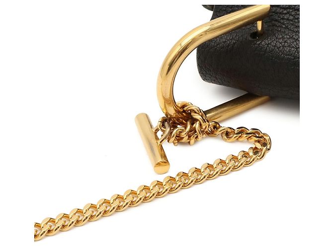 Chloé Drew Pochette Chain Shoulder Bag Negro - vista 5