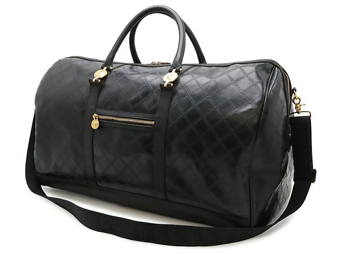 Bolsa Boston Versace Sun Preto - vista 3