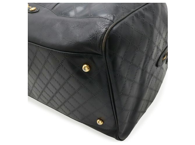 Bolsa Boston Versace Sun Preto - vista 4
