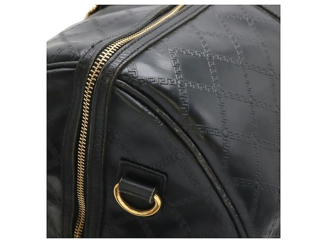Bolsa Boston Versace Sun Preto - vista 6