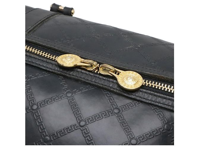 Bolsa Boston Versace Sun Preto - vista 7