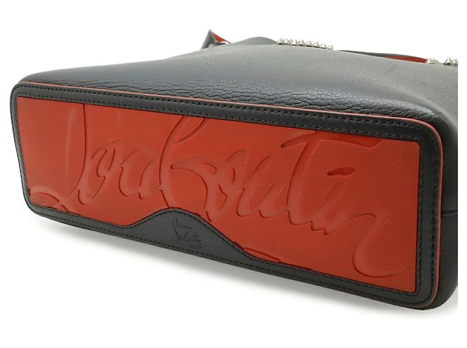 Borsa Christian Louboutin Cabata Nero Rosso - vista 10