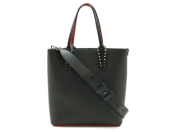 Borsa Christian Louboutin Cabata Nero Rosso - vista 2