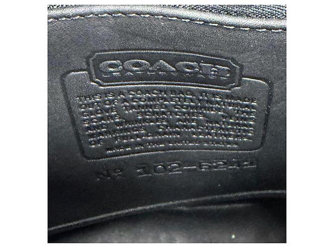 COACH Vintage JACKSON BUCKET Schultertasche aus Leder Schwarz - Ansicht 10