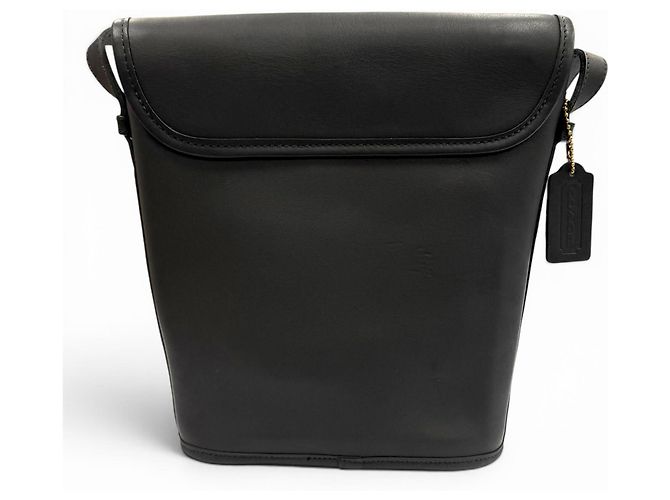 COACH Vintage JACKSON BUCKET Schultertasche aus Leder Schwarz - Ansicht 2