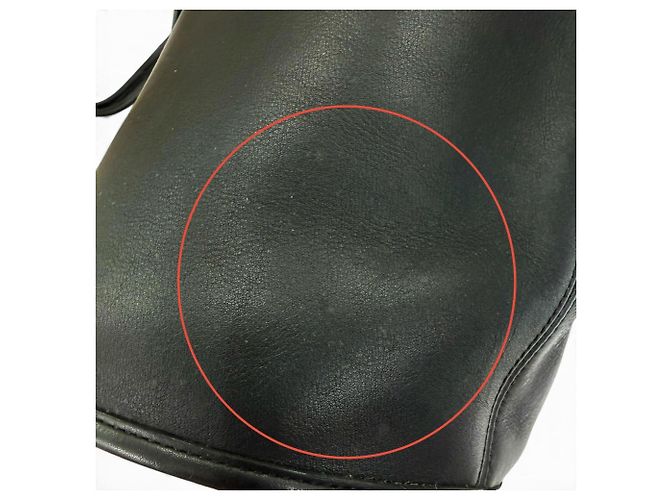 COACH Vintage 9953 Schultertasche aus Leder Schwarz - Ansicht 11