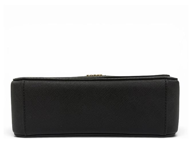 BALLY Seliah Schultertasche aus Leder mit Kette Schwarz - Ansicht 3