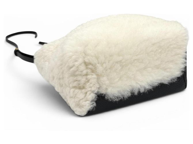 Bolsa de Ombro Mini Museo Soft Marni Preto Fora de branco - vista 4