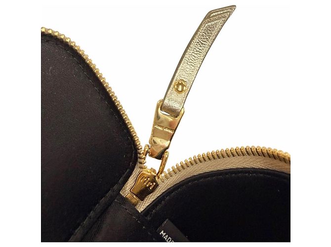 Charm in pelle Miu Miu D'oro - vista 7