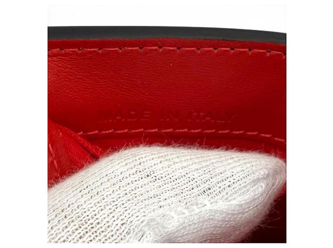 Cartera compacta de piel tri-fold Christian Louboutin Beige - vista 11