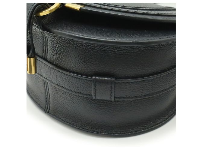 Chloé Marcie Small Saddle Bag Schwarz - Ansicht 4