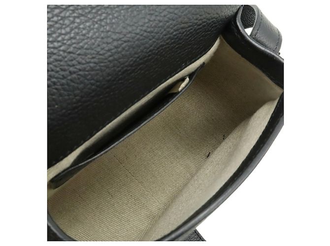 Chloé Marcie Small Saddle Bag Schwarz - Ansicht 8