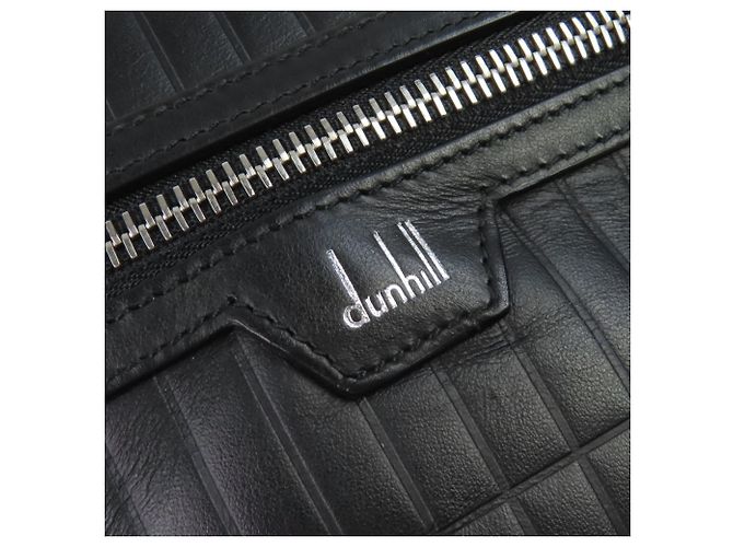 Alfred Dunhill Sac à main Dunhill Rollagas Top Handle Noir - vue 10
