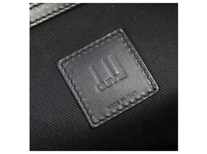 Alfred Dunhill Sac à main Dunhill Rollagas Top Handle Noir - vue 12