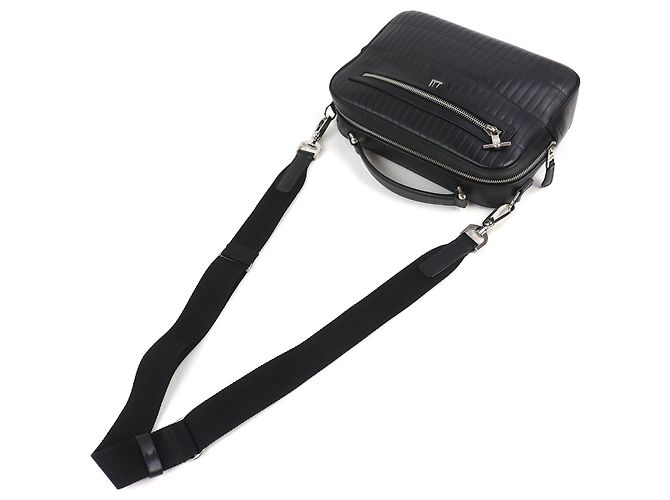 Alfred Dunhill Sac à main Dunhill Rollagas Top Handle Noir - vue 4