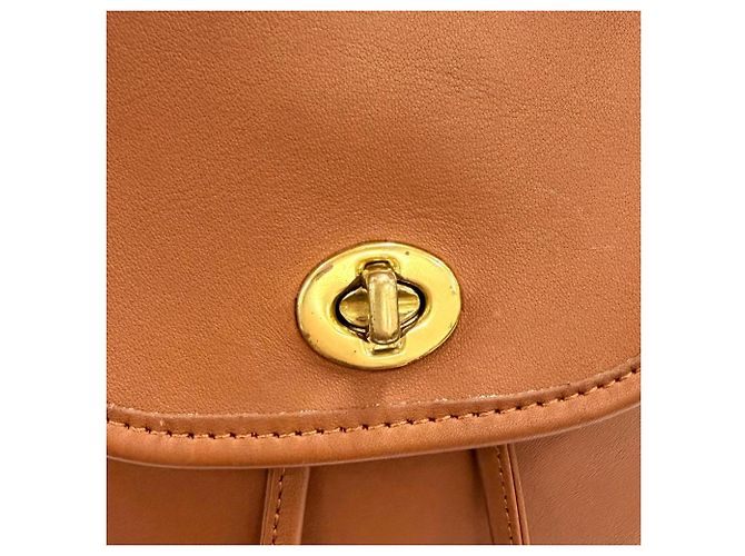COACH Vintage 9960 Glove Leather Backpack Brown - view 11