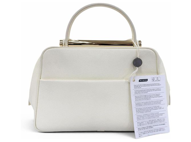 Borsa a tracolla 2-Way FLUTE in pelle Valextra Crudo - vista 3