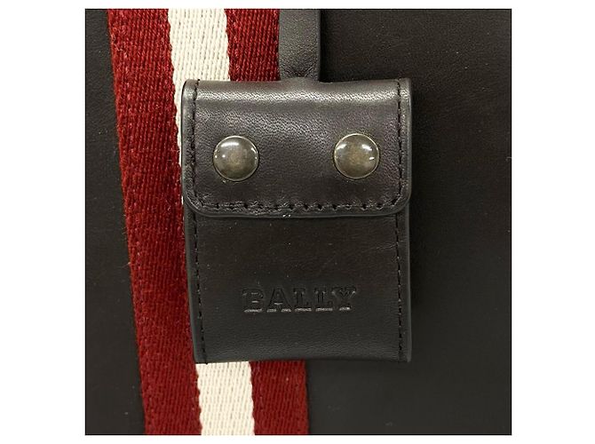 Bally Taprus Leder Aktentasche Tote Bag Dunkelbraun - Ansicht 11